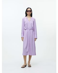 Belted Dress Lilac