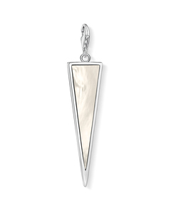 Charm Pendant Triangle Mother-of-pearl 925 Sterling Silver