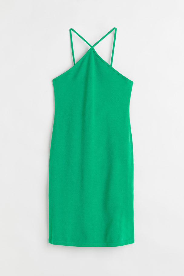 H&M Cotton Dress Green
