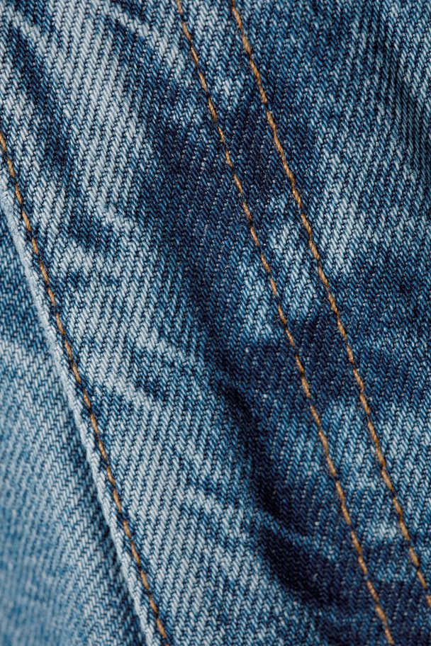 Weekday Rail Mid Loose Straight Jeans 90's Blue
