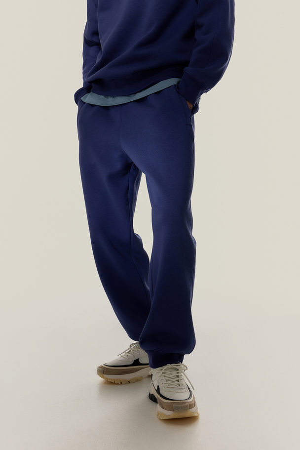 H&M Thermolite®-sweatpants - Relaxed Fit Blauw
