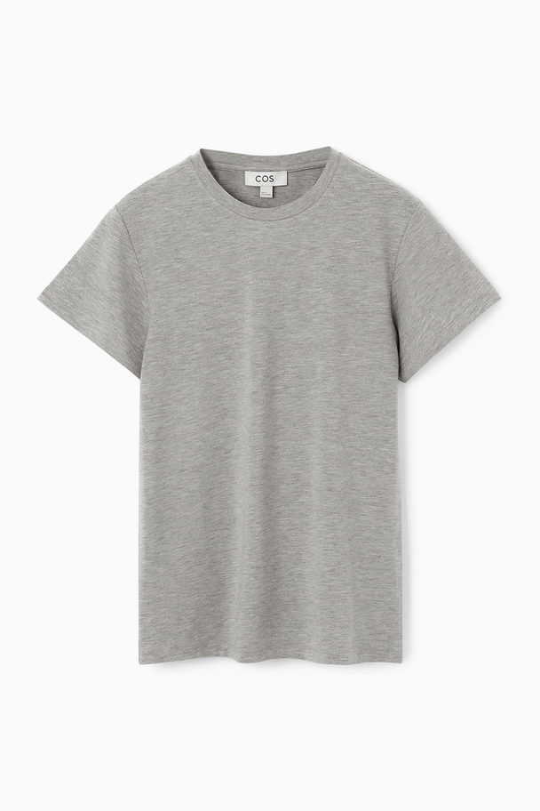 COS Shrunken T-shirt Grey Marl