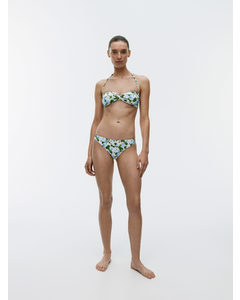 Low-waist Bikini Bottom White/blue/green