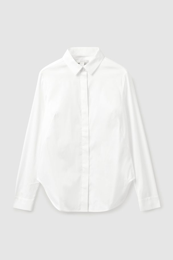 COS Slim Fitted Shirt White