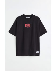 Balboa T-shirt Oversize Black