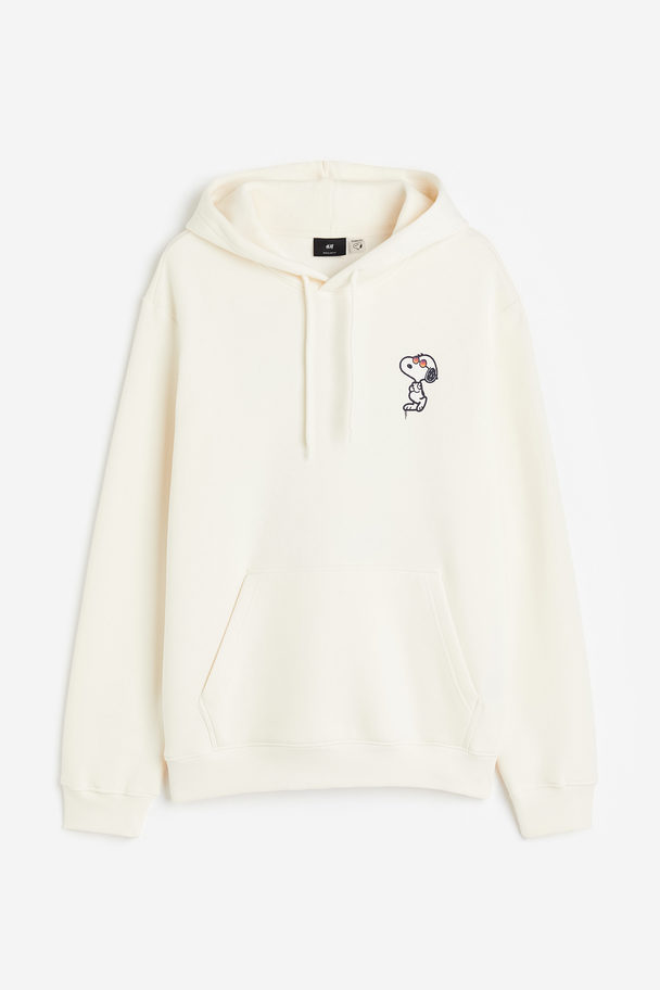 H&M Capuchonsweater - Regular Fit Roomwit/snoopy