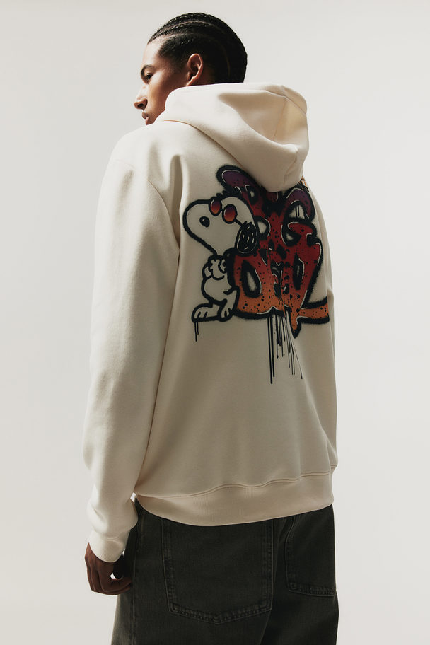 H&M Capuchonsweater - Regular Fit Roomwit/snoopy
