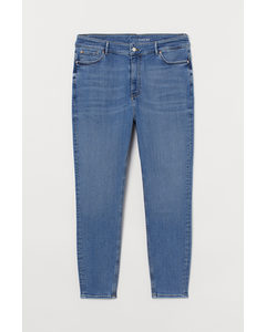 H&m+ Shaping High Ankle Jeans Blå