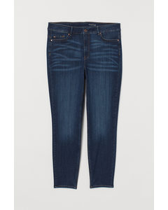 H&m+ Shaping High Ankle Jeans Donker Denimblauw/washed