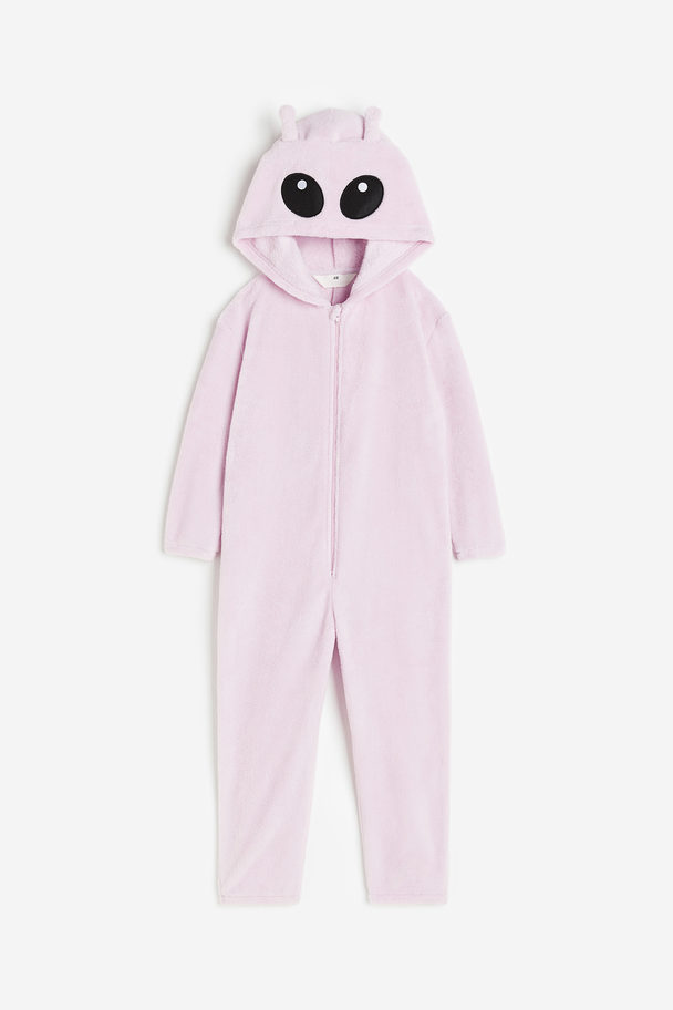 H&M Alien All-in-one Suit Light Pink