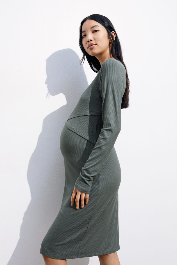 H&M MAMA Before & After Maternity/nursing Dress