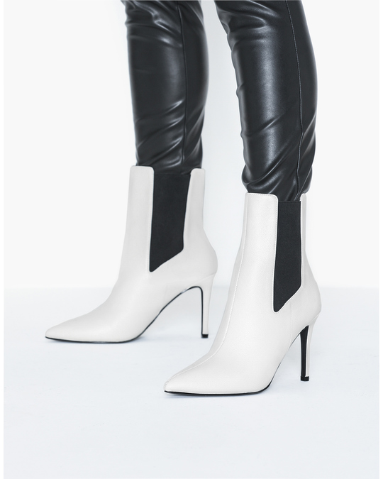NLY by Nelly Slim Shape Boot White