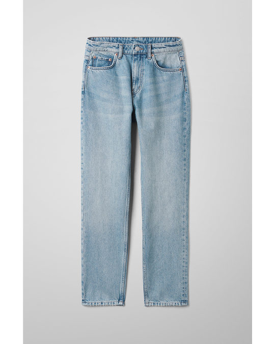 Weekday Seattle High Tapered Jeans Week Blue