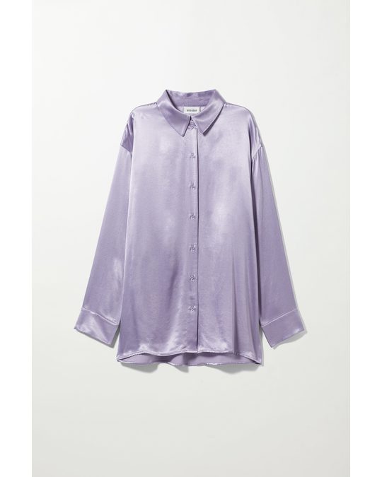 Weekday Carol Shirt Lilac