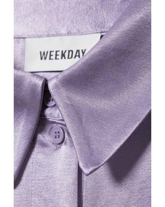 Weekday Carol Shirt Lilac