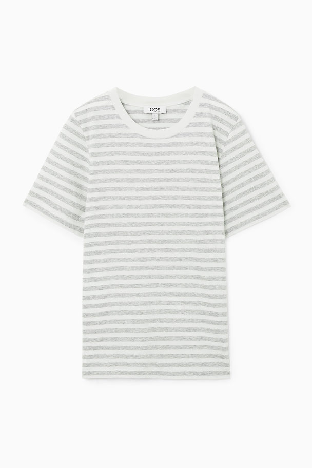 COS 24/7 T-shirt White / Grey