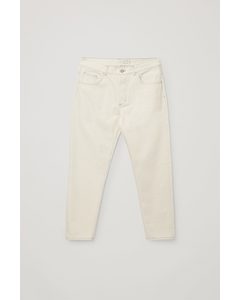 JEANS MIT NORMALER PASSFORM Off-White