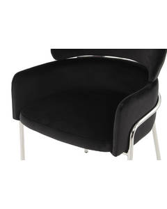 Chair Corey 125 black / silver