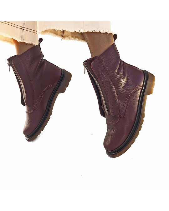 Hanks Ankle Leather Boots