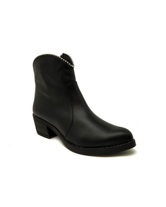Ankle Leather Boots