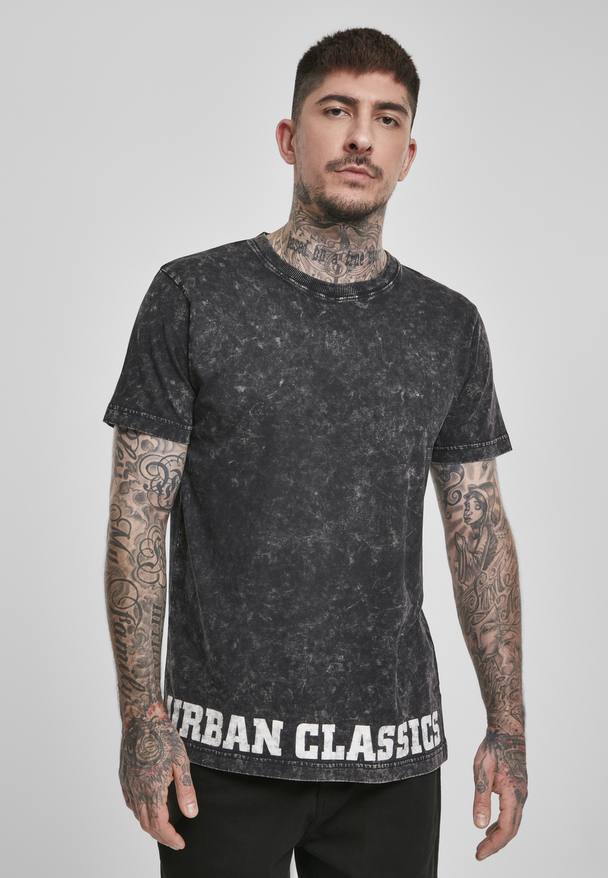 Urban Classics T-Shirt Acid Washed Logo Tee