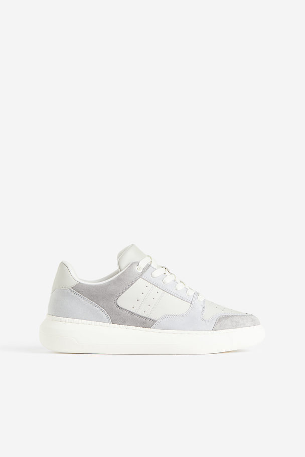 H&M Sneakers Ljusgrå/blockfärgad