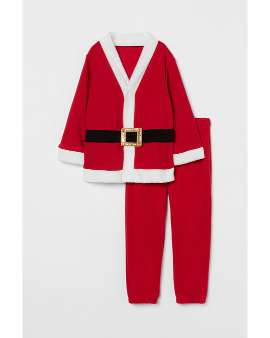 H&M Santa Costume Red