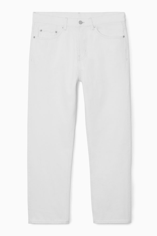 COS Skim Jeans – Lige/cropped Hvid