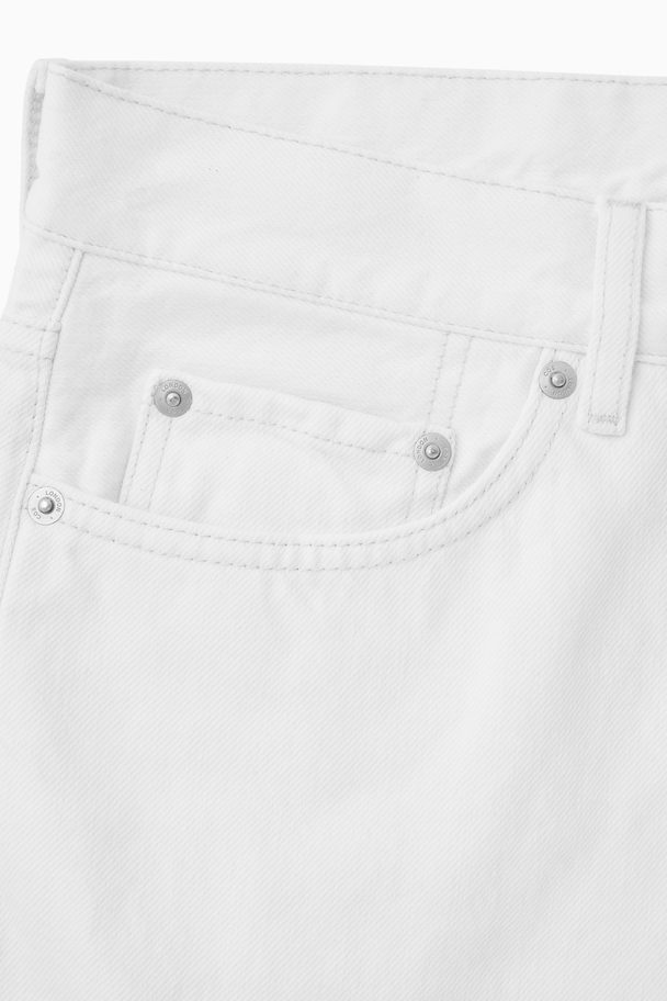 COS Skim Jeans – Lige/cropped Hvid