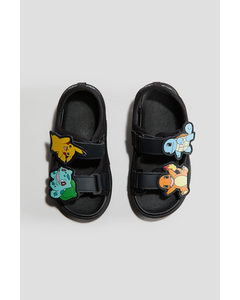 Sandalen Zwart/pokémon