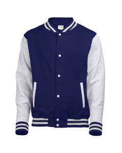 Awdis Kids Unisex Varsity Jacket / Schoolwear