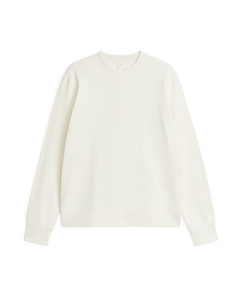 French Terry Sweatshirt White