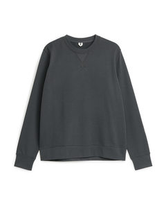 French Terry Sweatshirt Dark Grey
