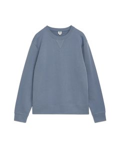 French Terry Sweatshirt Dusty Blue