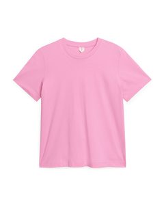 Crew-neck T-shirt Pink