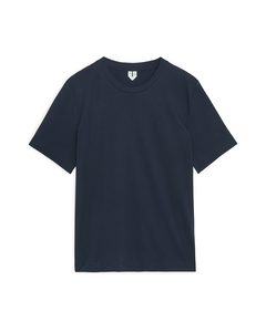 Crew-neck T-shirt Dark Blue