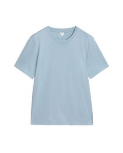 Crew-neck T-shirt Light Blue