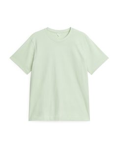 Heavyweight T-shirt Ljusgrön