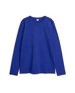 Long-sleeved T-shirt Bright Blue