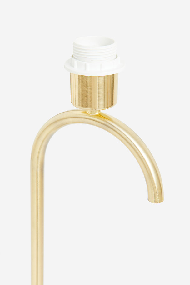 H&M HOME Stehlampe aus Metall Goldfarben
