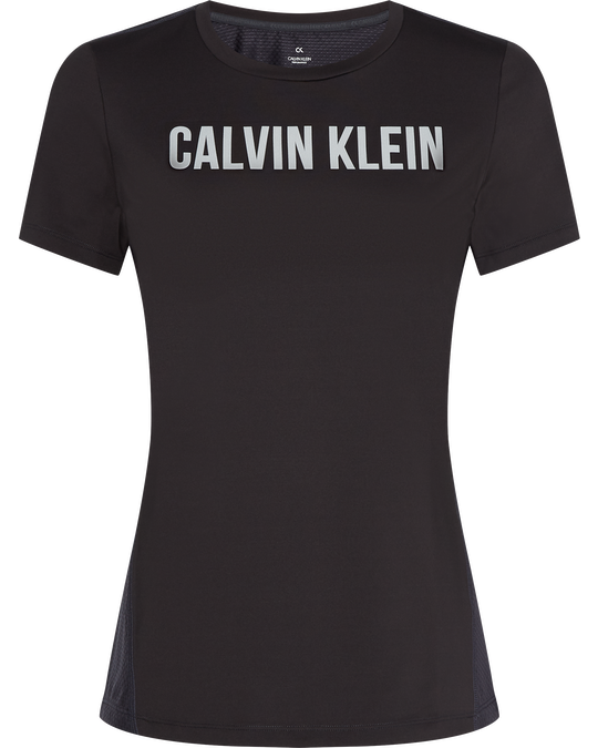 Calvin Klein Logo Ss Tee B Gunmetal