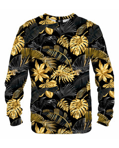Mr. Gugu & Miss Go Golden Tropic Unisex Sweater Tropical Gold