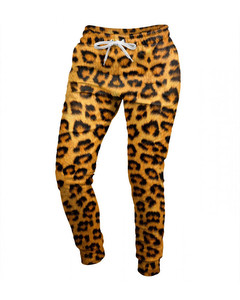 Mr. Gugu & Miss Go Leopard Spots Unisex Sweatpants Fulvous Orange