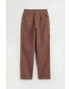 Utility Trousers Brown