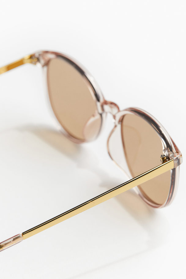 H&M Round Sunglasses Light Pink