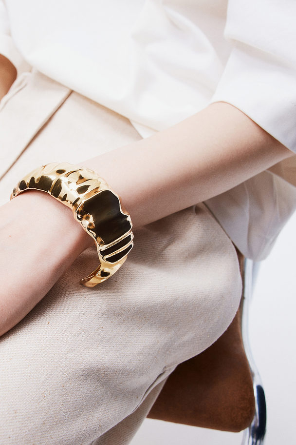 H&M Cuff Bracelet Gold-coloured