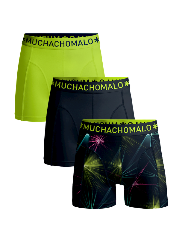 Muchachomalo 3-pak Boxershorts Herre - Blødt Linning - God Kvalitet