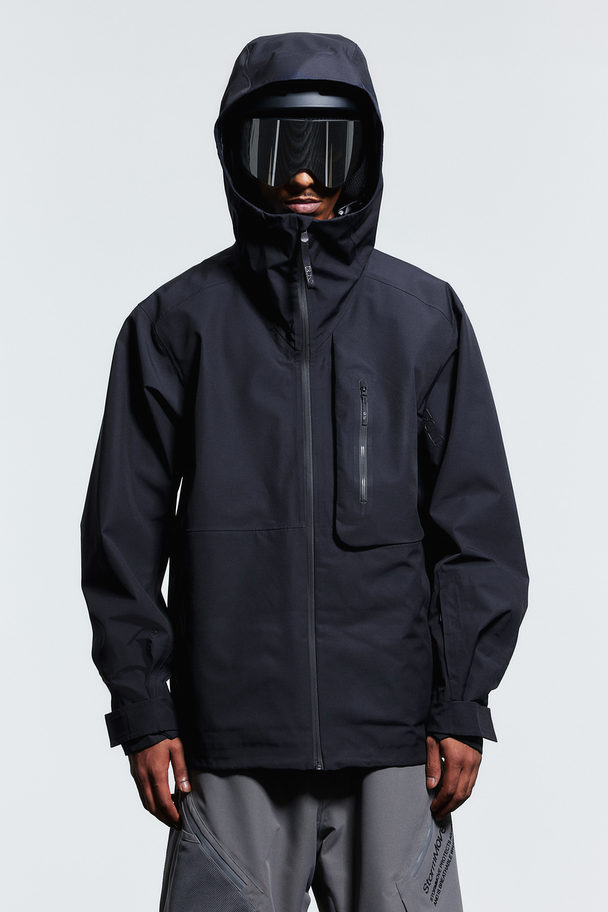 H&M StormMove™ Skijacke mit 3 Lagen Schwarz