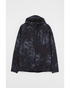 Softshell Jacket Dark Grey/patterned