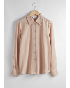 Mulberry Silk Shirt Beige